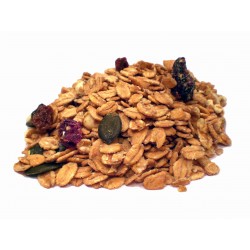 Crunchy farro e mirtilli...