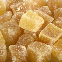 Kandierte Bio-Ingwer Cubes...