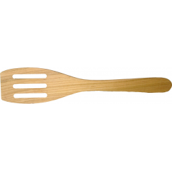 Spatola in legno con fessura